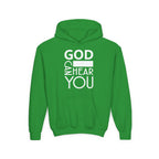 God Can Youth Hoodie Christian Sweatshirt Unisex Children Clothing