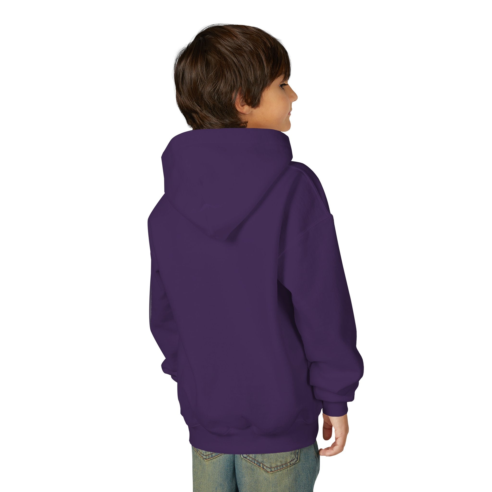 Youth Faith Over Fear Hoodie Kangaroo Pouch Active Wear