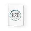 Hard-Covered Blank Journal | Faith-Inspired Business Notebook for Sketching & Daily Routines | ST. VON'S FLAIR