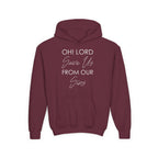 Lord Save Us Youth Hoodie | Christian Kids Sweatshirt | ST. VON'S FLAIR