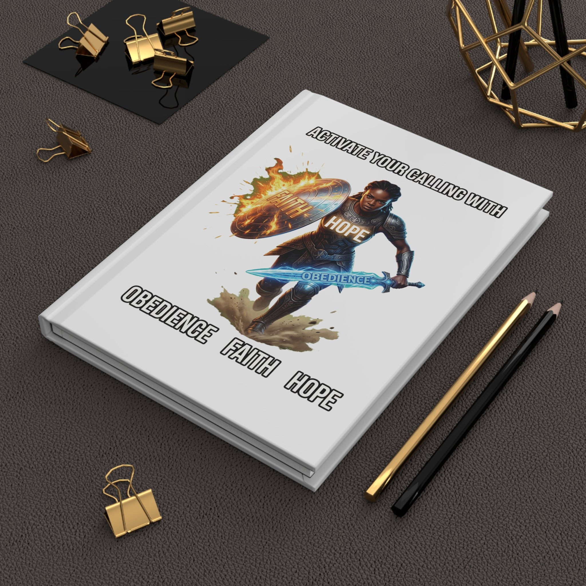 Activate Your Calling: Devotions for the Spiritual Warrior Hardcover | Obedience, Faith & Hope | Christian Women's Spiritual Warfare Book | Lion of Judah