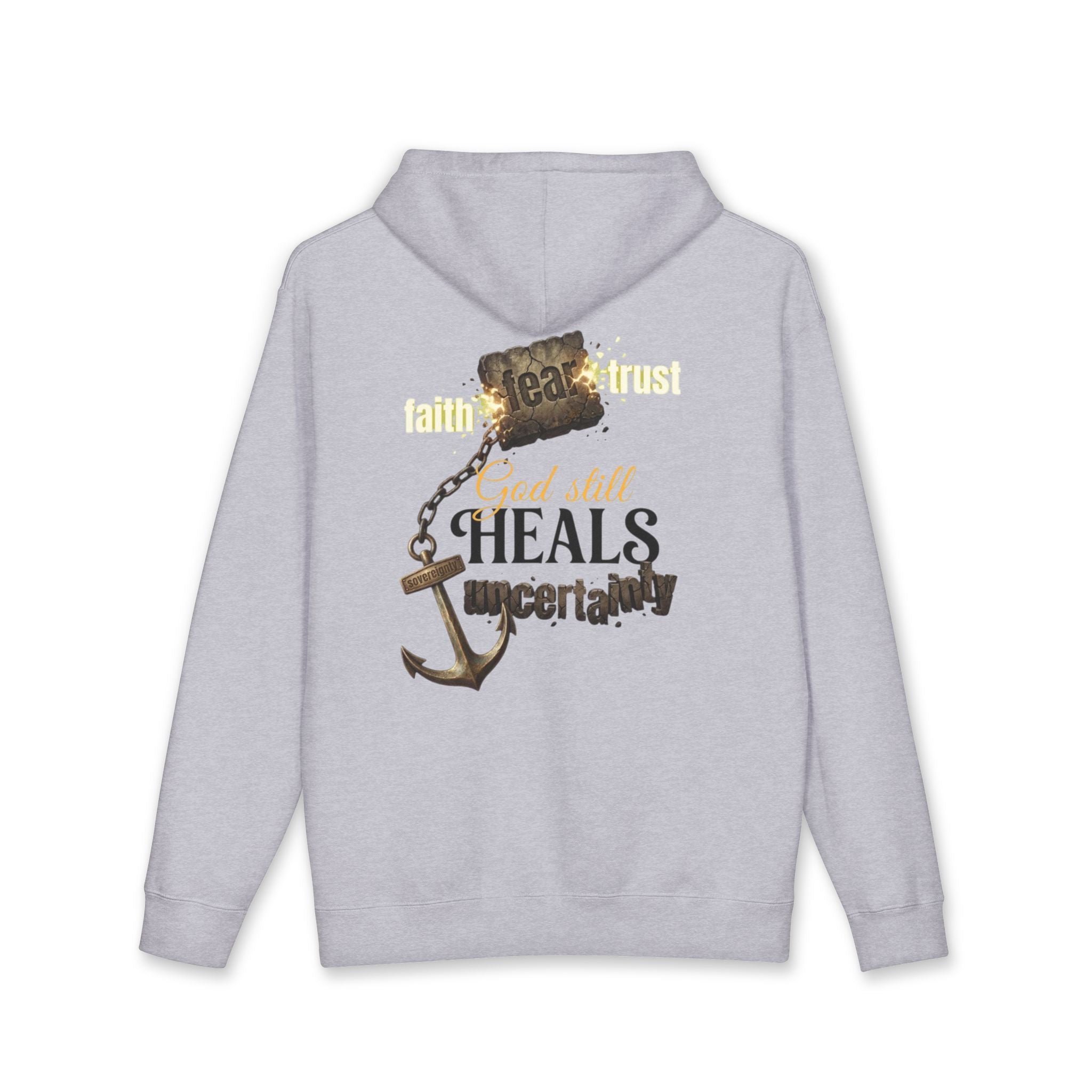 Faith Anchor Hoodie | Faith, Peace & Trust Christian Sweatshirt | ST. VON'S FLAIR