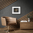 Biblical Matthew 6:33 Seeking with Might Framed Poster