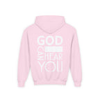 God Can Youth Hoodie Christian Sweatshirt Unisex Children Clothing