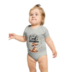 Toddler 1 Piece My God Baby Bodysuit - Trust in Him - Cute Muskrat Designed Onesies