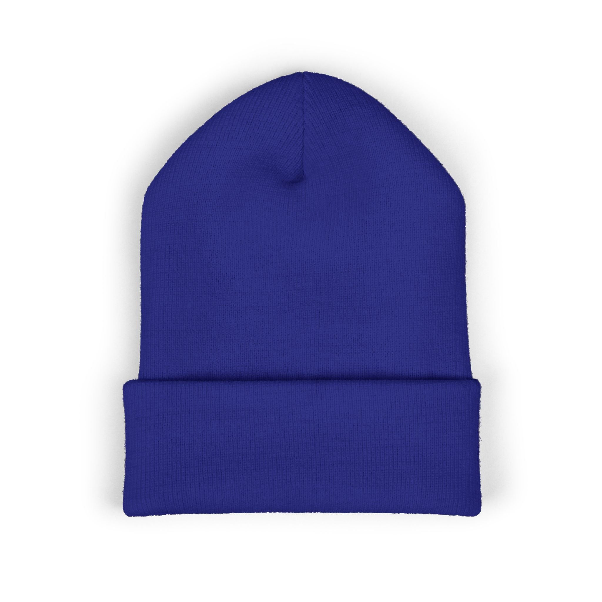 Embroidered Faithful Cuffed Beanie - Warm Knit Winter Hat
