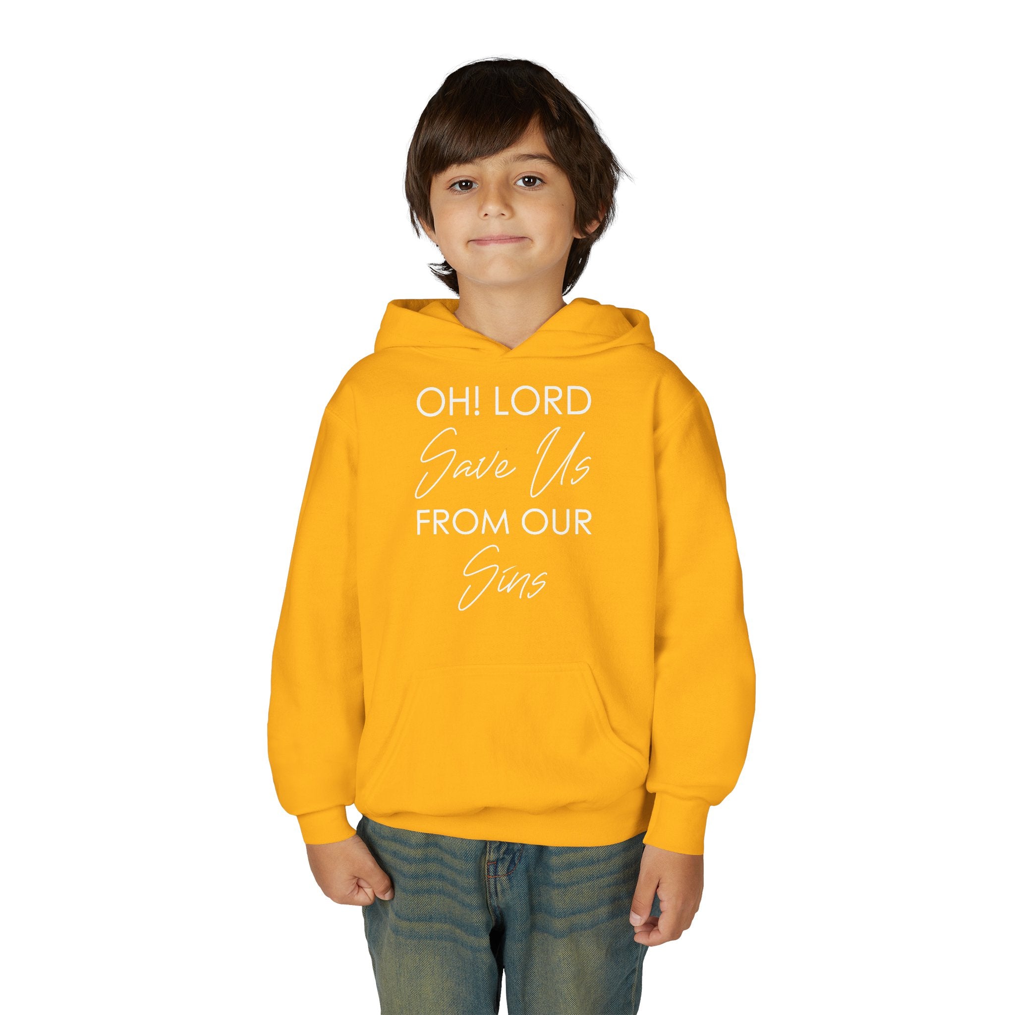 Lord Save Us Youth Hoodie | Christian Kids Sweatshirt | ST. VON'S FLAIR