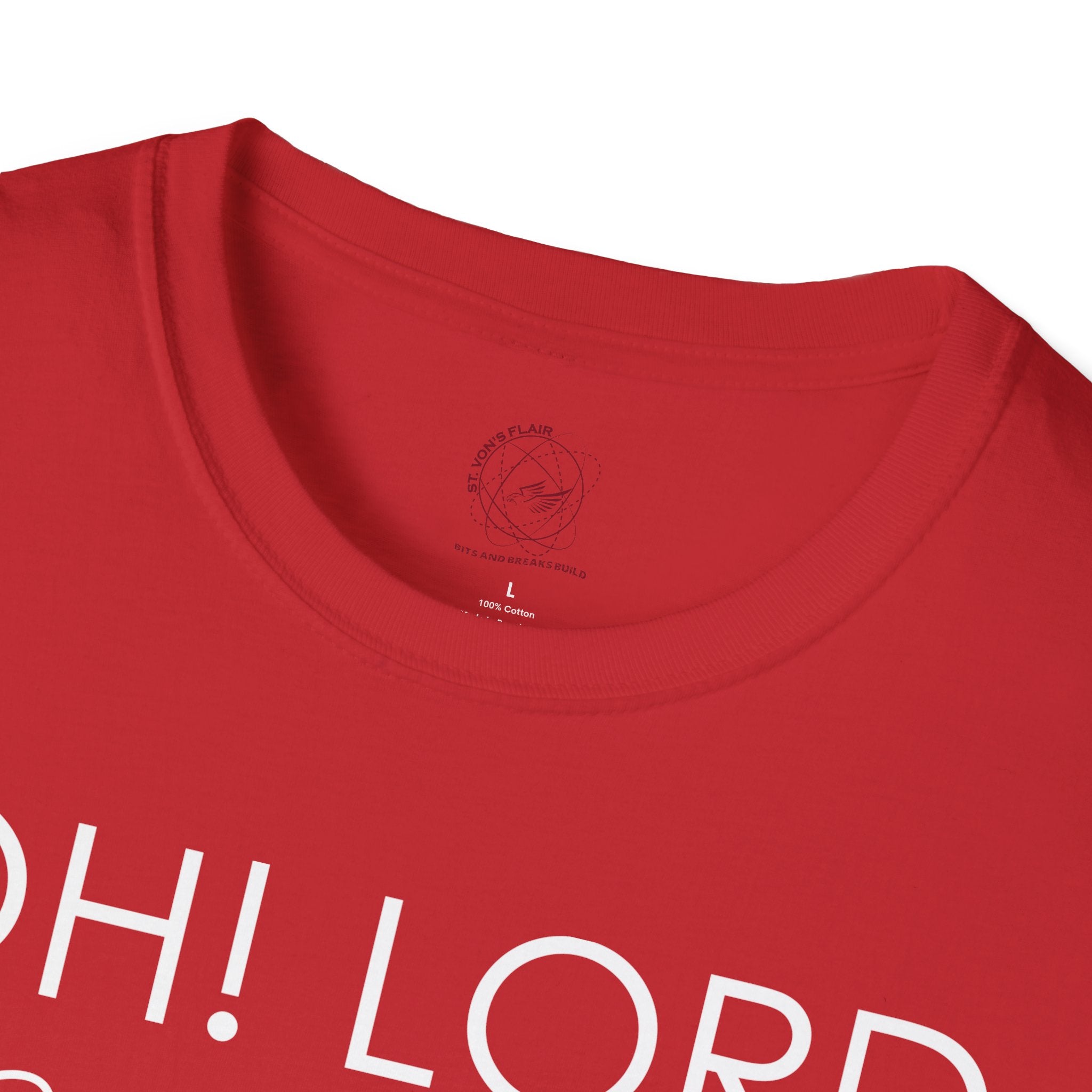 Christian Graphic T-Shirt — "Oh! Lord Save Us From Our Sins" Inspirational Faith Tee