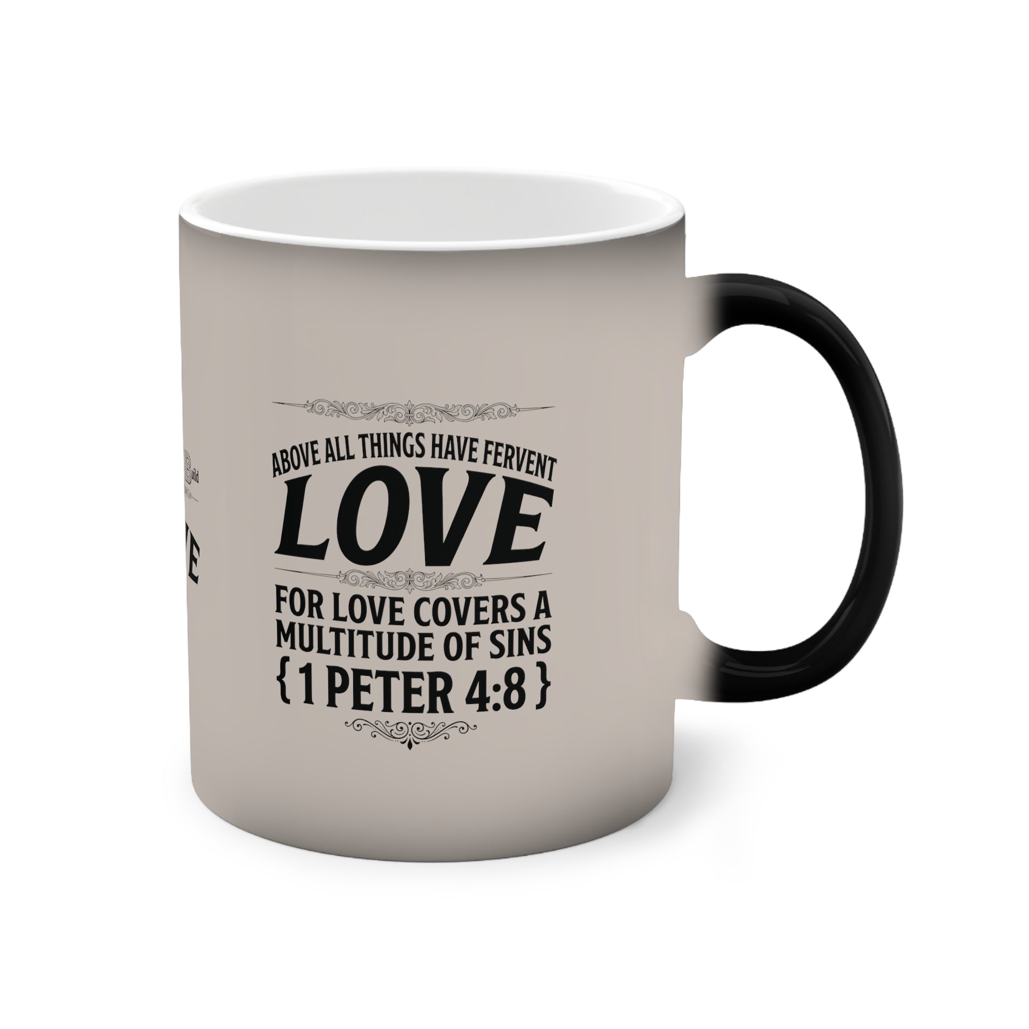 Color-Changing Love Mug | 11oz Heat Reveal Coffee Cup | ST. VON'S FLAIR
