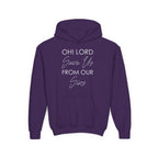 Lord Save Us Youth Hoodie | Christian Kids Sweatshirt | ST. VON'S FLAIR