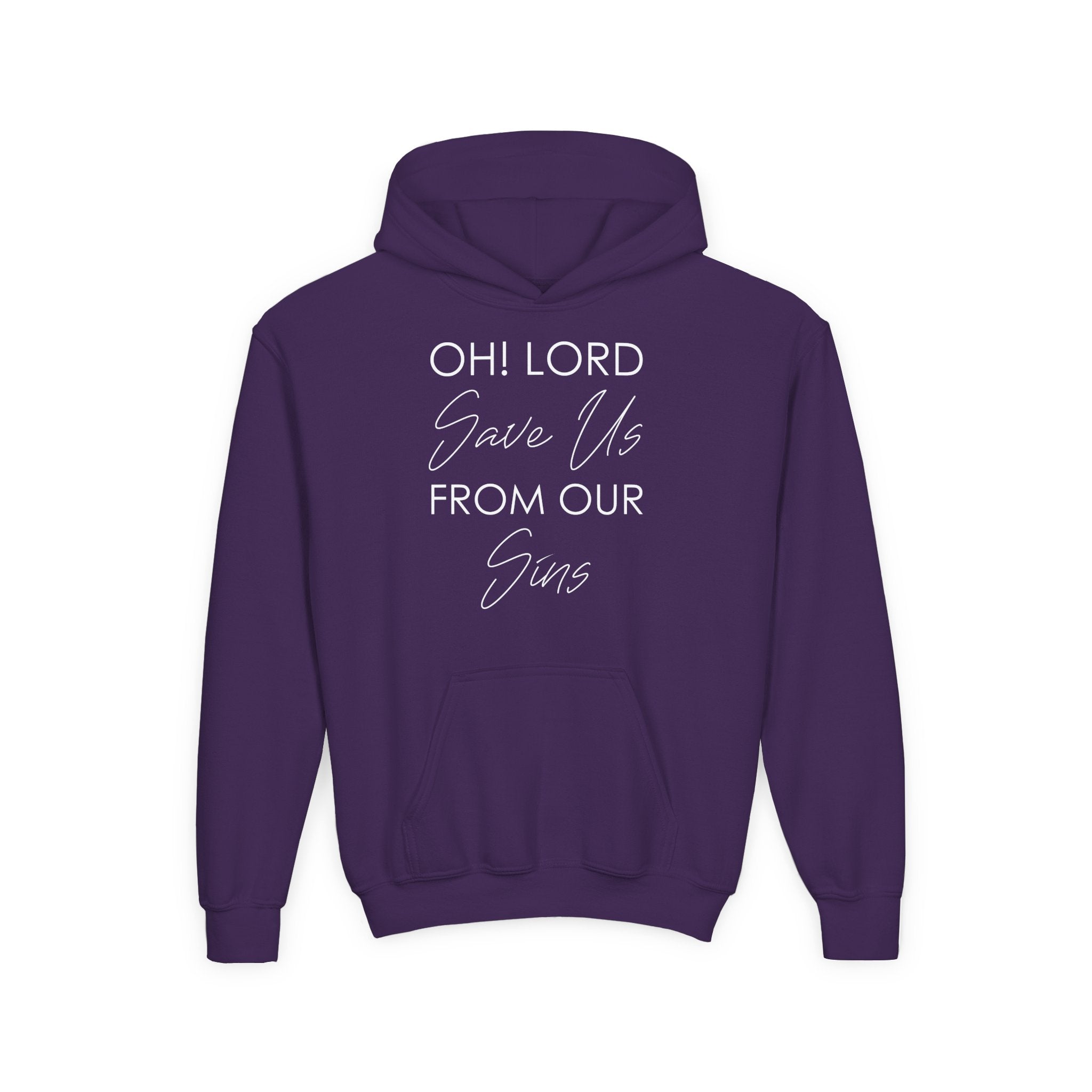 Lord Save Us Youth Hoodie | Christian Kids Sweatshirt | ST. VON'S FLAIR