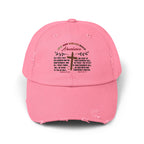Biblical Hat Matthew 8 Abundance-Inspired Righteous Cap with Inspirational Isiaiah 32