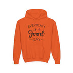 Youth Good Day Casual Hoodie | Faith-Inspired Kids Sweatshirt | ST. VON'S FLAIR