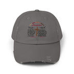 Biblical Hat Matthew 8 Abundance-Inspired Righteous Cap with Inspirational Isiaiah 32