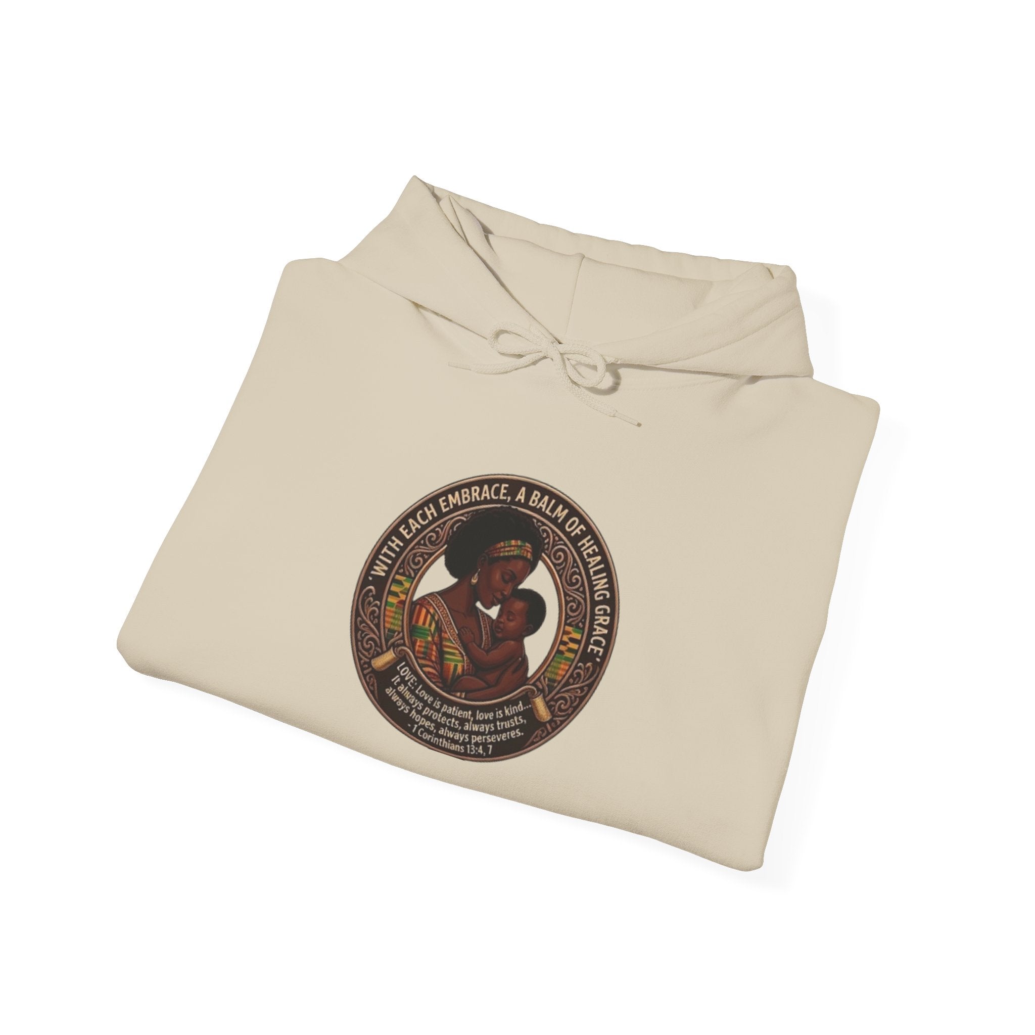 Mother's Embrace Hoodie | Poetic Faith Apparel | ST. VON'S FLAIR