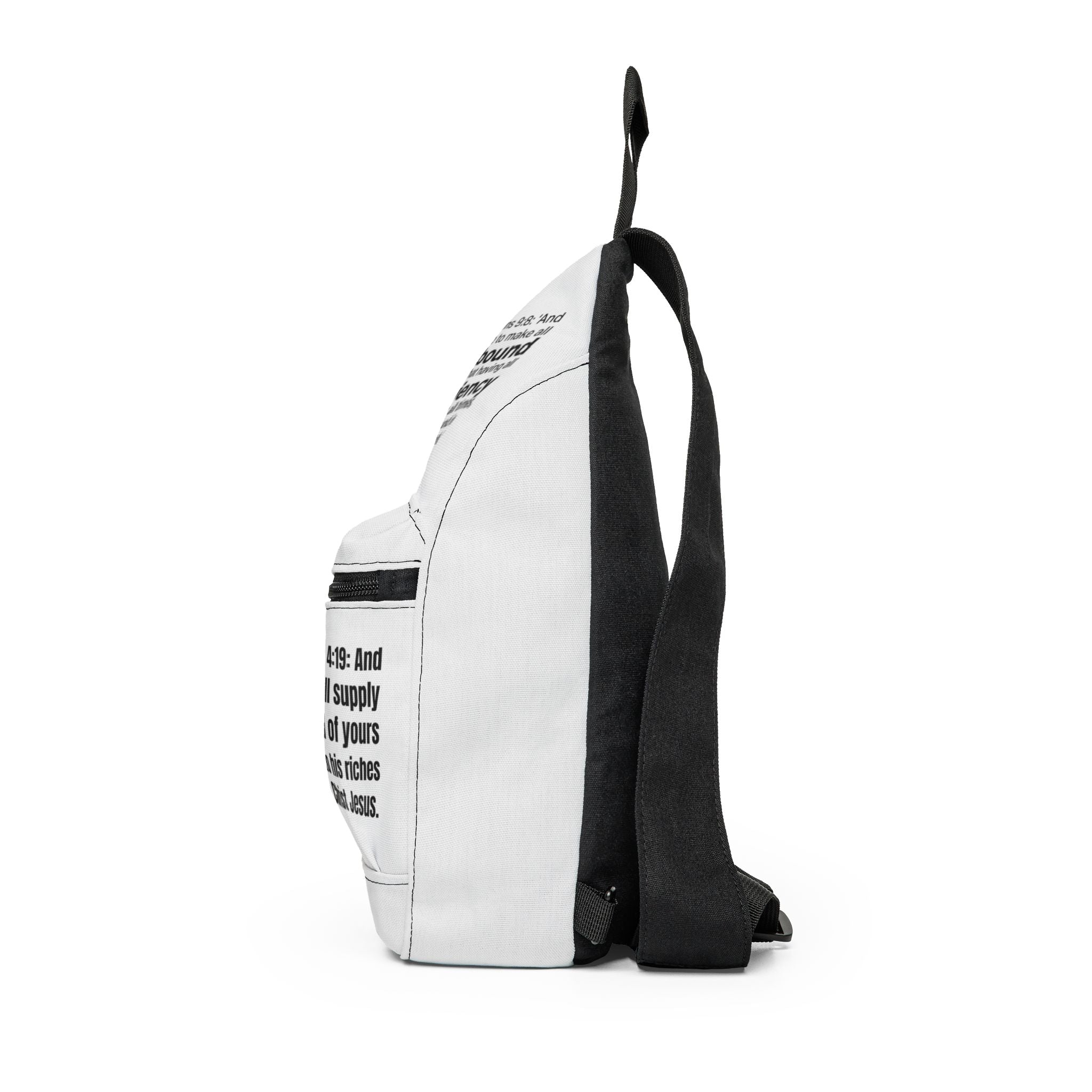 Christian Abundance Sling Bag | 1 Peter 4:19 Faith Crossbody Bag | ST. VON'S FLAIR