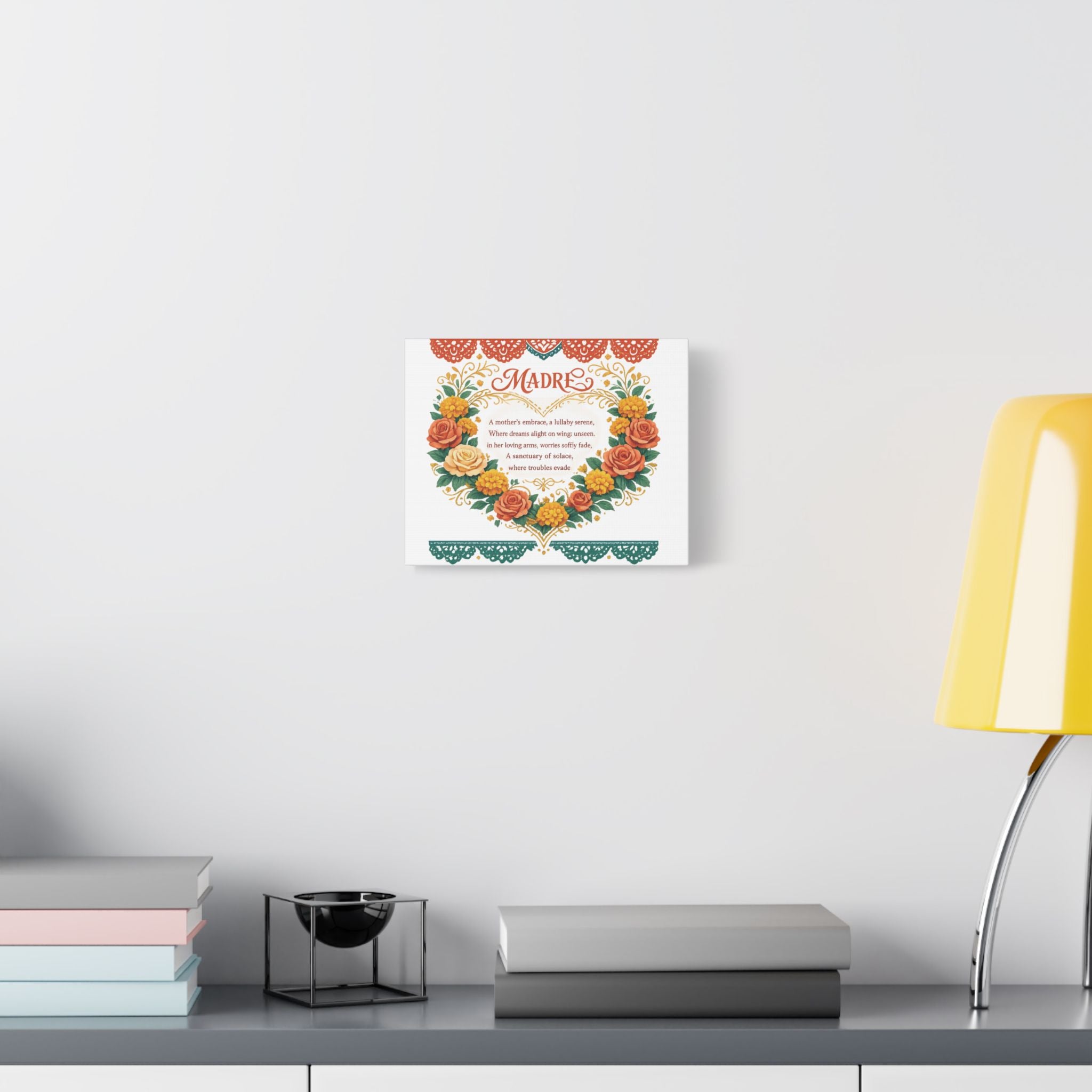 A Mother's Embrace Canvas Print | Where Dreams Alight With Wings – ST. VON'S FLAIR