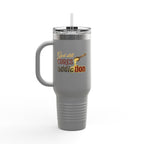 God Still Cures Addiction | 40oz Insulated Travel Mug | ST. VON'S FLAIR