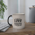 Color-Changing Love Mug | 11oz Heat Reveal Coffee Cup | ST. VON'S FLAIR