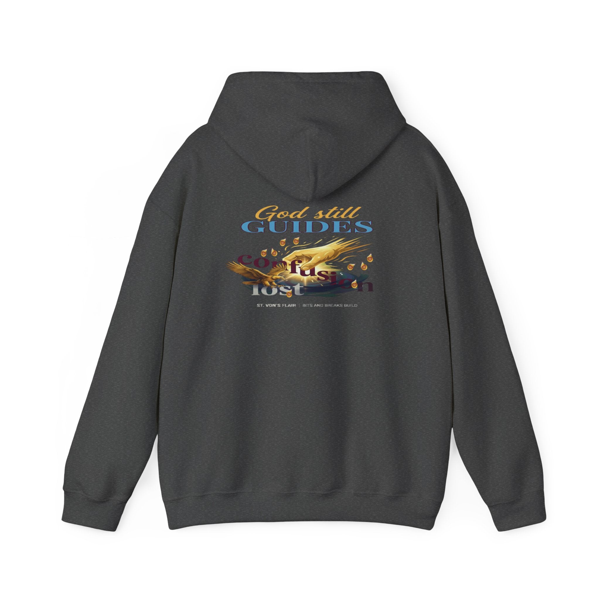 God Still Guides Hoodie | Faith-Inspired Christian Hoodie with Dove & Scripture | ST. VON'S FLAIR