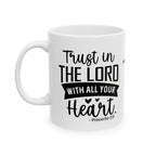 The Trust to Taste | Proverbs 3:18 Christian Coffee Mug 11oz | ST. VON'S FLAIR