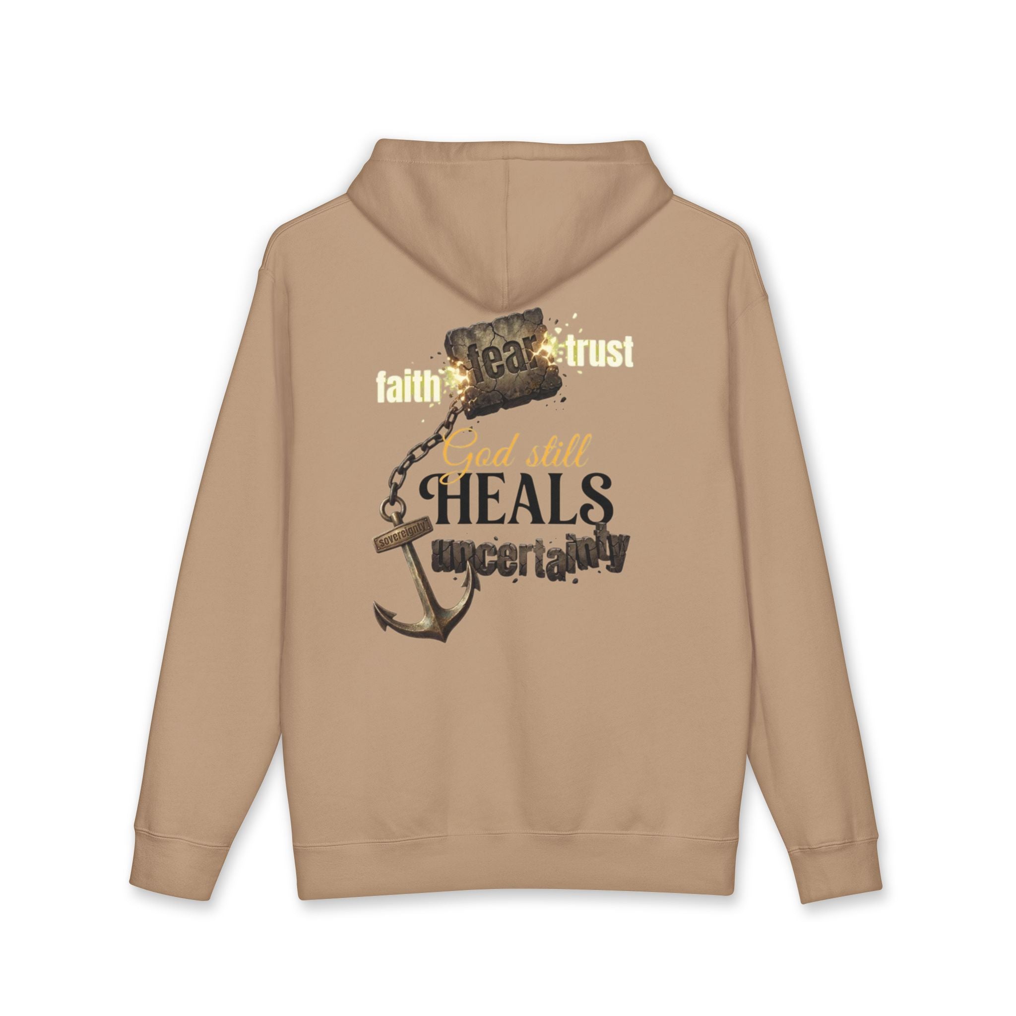 Faith Anchor Hoodie | Faith, Peace & Trust Christian Sweatshirt | ST. VON'S FLAIR