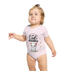 My God Baby Bodysuit - Trust in Him - Cute Bunny Baby Designed Onesies