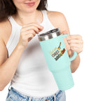 God Still Cures Addiction | 40oz Insulated Travel Mug | ST. VON'S FLAIR