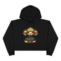 Women's Faith Crop Hoodie | MAA Soft Fleece Cropped Sweatshirt for Her