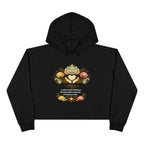 Women's Faith Crop Hoodie | MAA Soft Fleece Cropped Sweatshirt for Her