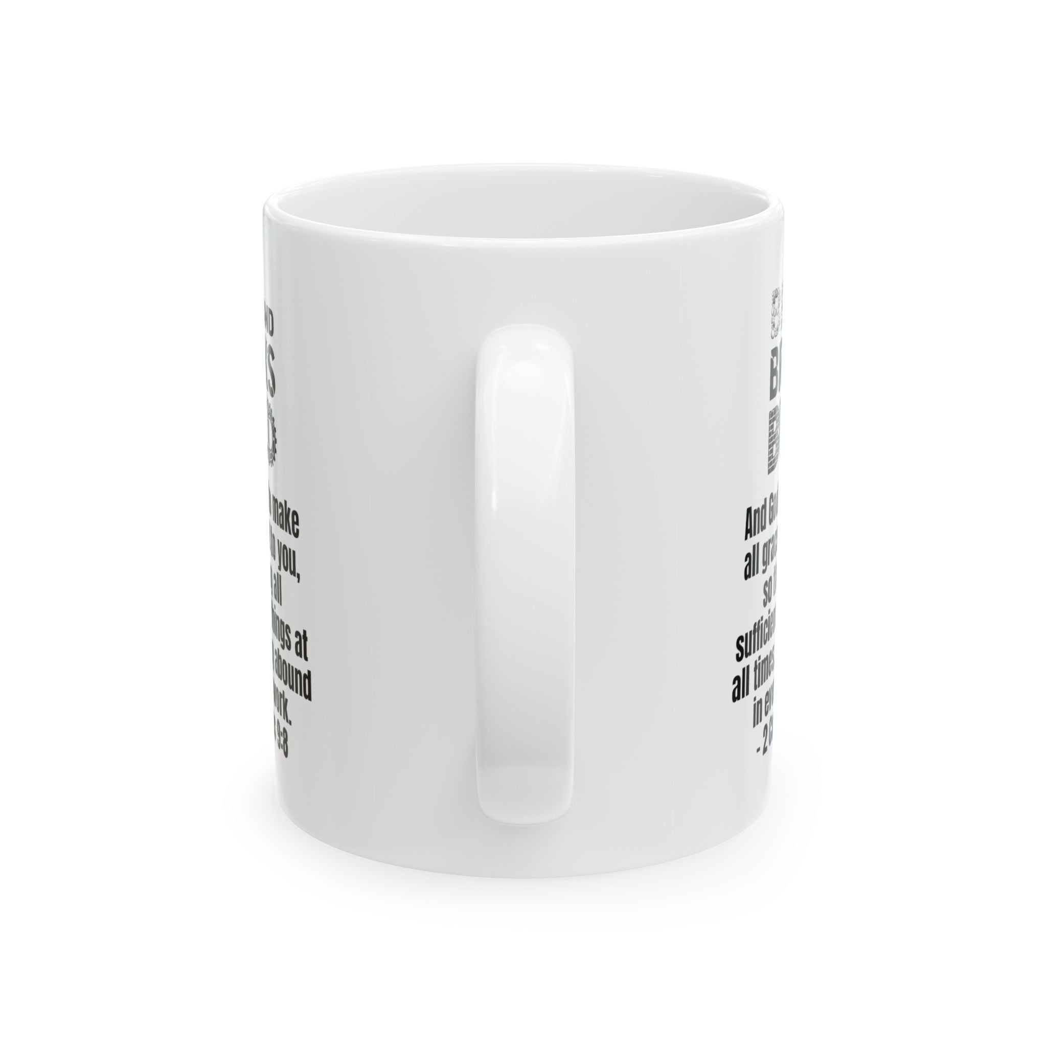 Inspirational Scripture Coffee Mug — Bible Verse Ceramic Mug (11oz/15oz)