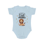 My God Baby Bodysuit - Trust in Him - Cute Lion Designed Onesies