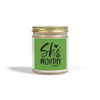 Aromatic She's Worthy Scented Candle Relaxing Wax Unscented and ScentedFumes
