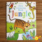 Children Coloring Animals People Sticker Book