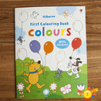 Children Coloring Animals People Sticker Book