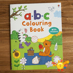 Children Coloring Animals People Sticker Book