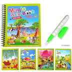 Children's Magic Water Painting Book Sketch Pad Drawing Notepad