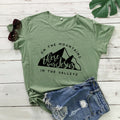 Jesus In The Valley Christian T-Shirt - Women's Faith Apparel | ST. VON'S FLAIR