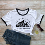 Jesus In The Valley Christian T-Shirt - Women's Faith Apparel | ST. VON'S FLAIR