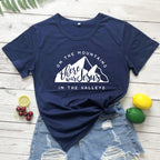 Jesus In The Valley Christian T-Shirt - Women's Faith Apparel | ST. VON'S FLAIR