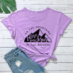 Jesus In The Valley Christian T-Shirt - Women's Faith Apparel | ST. VON'S FLAIR