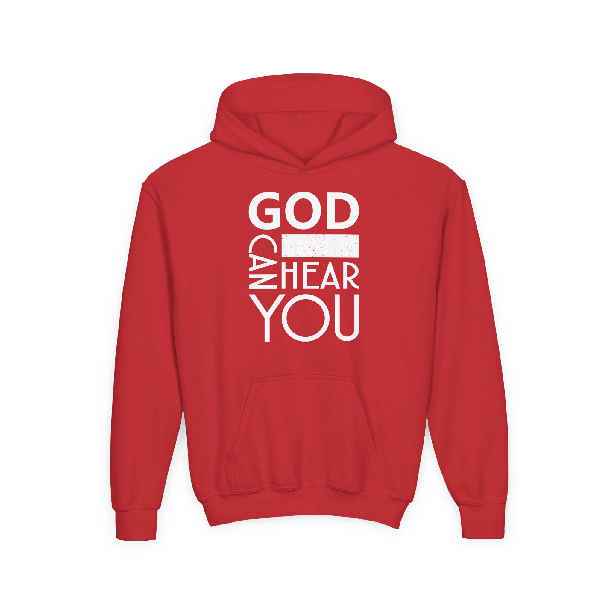 God Can Youth Hoodie Christian Sweatshirt Unisex Children Clothing