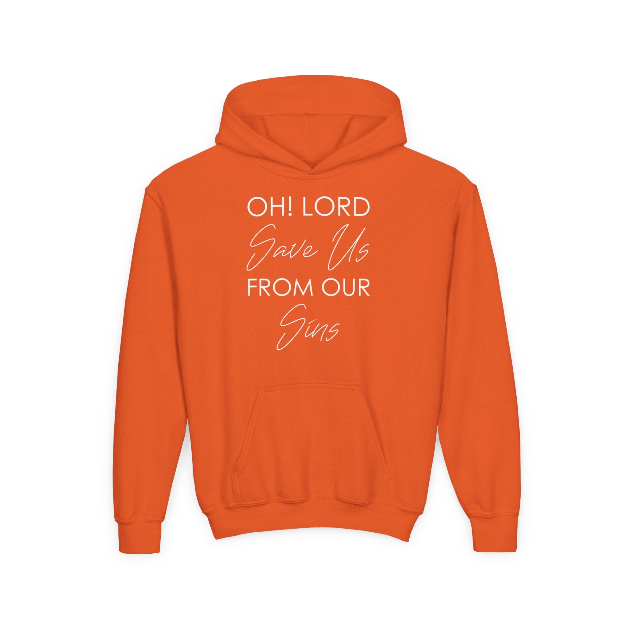 Lord Save Us Youth Hoodie | Christian Kids Sweatshirt | ST. VON'S FLAIR