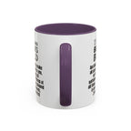 2 Corinthians 9:8 Accent Coffee Mug | Faith Two-Tone Ceramic Mug | ST. VON'S FLAIR