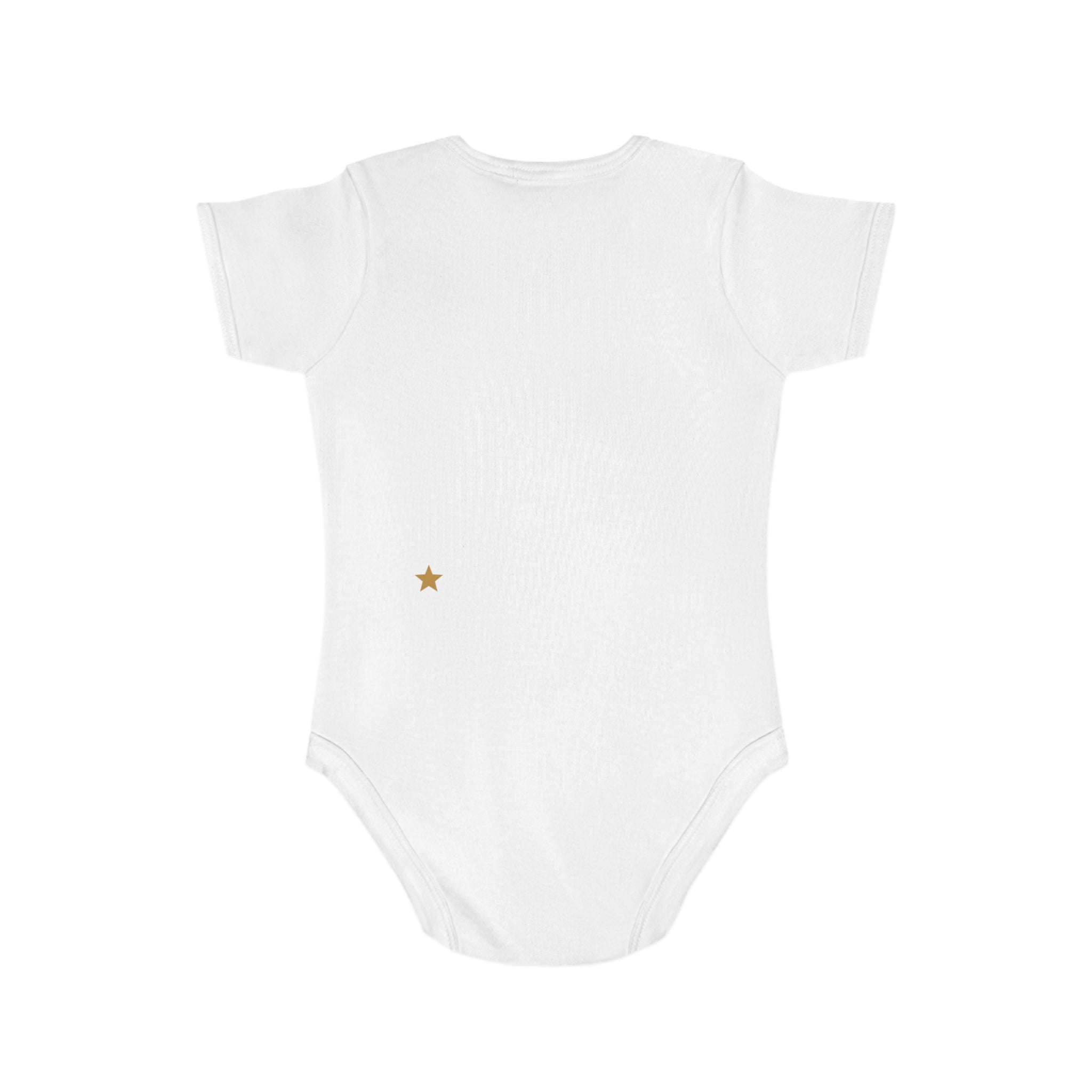 Toddler 1 Piece My God Baby Bodysuit - Trust in Him - Cute Fox Designed Onesies