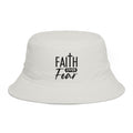 Faith Over Fear Bucket Hat | Christian Inspirational Sun Hat | ST. VON'S FLAIR