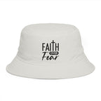 Faith Over Fear Bucket Hat | Christian Inspirational Sun Hat | ST. VON'S FLAIR