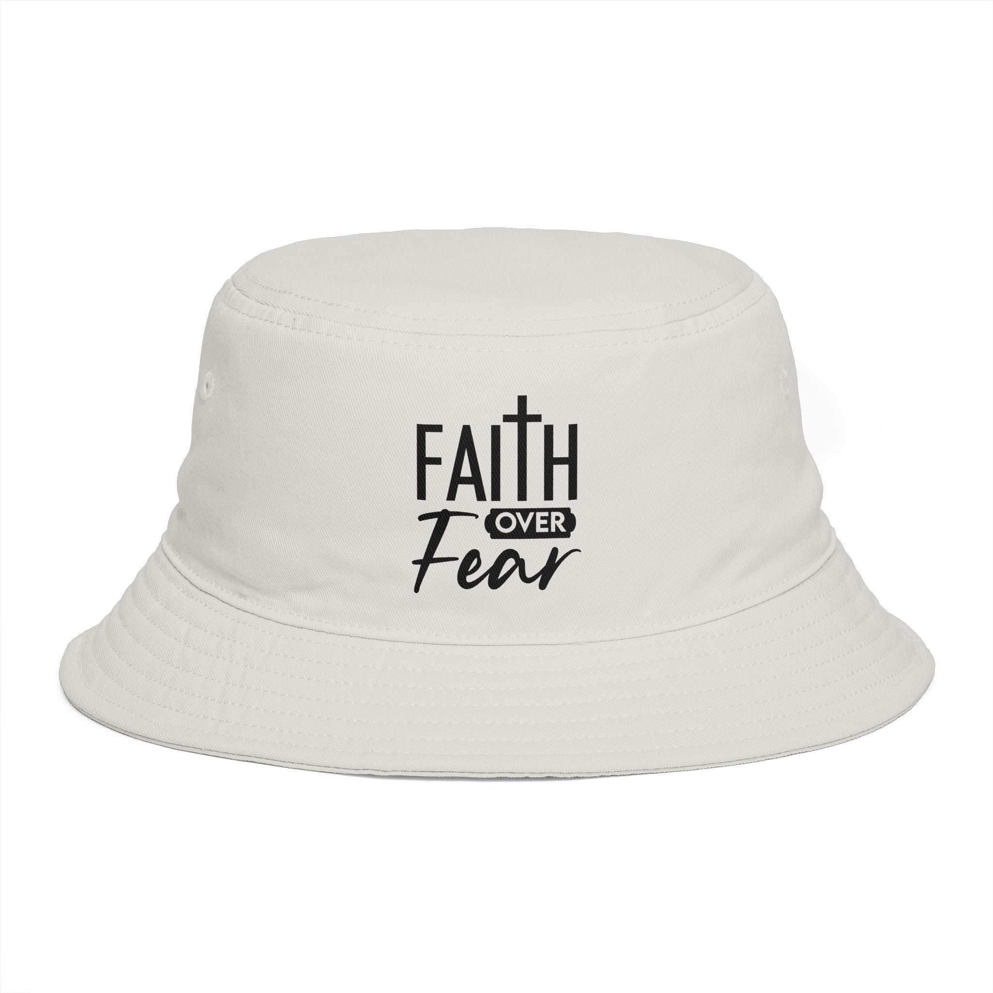 Faith Over Fear Bucket Hat | Christian Inspirational Sun Hat | ST. VON'S FLAIR