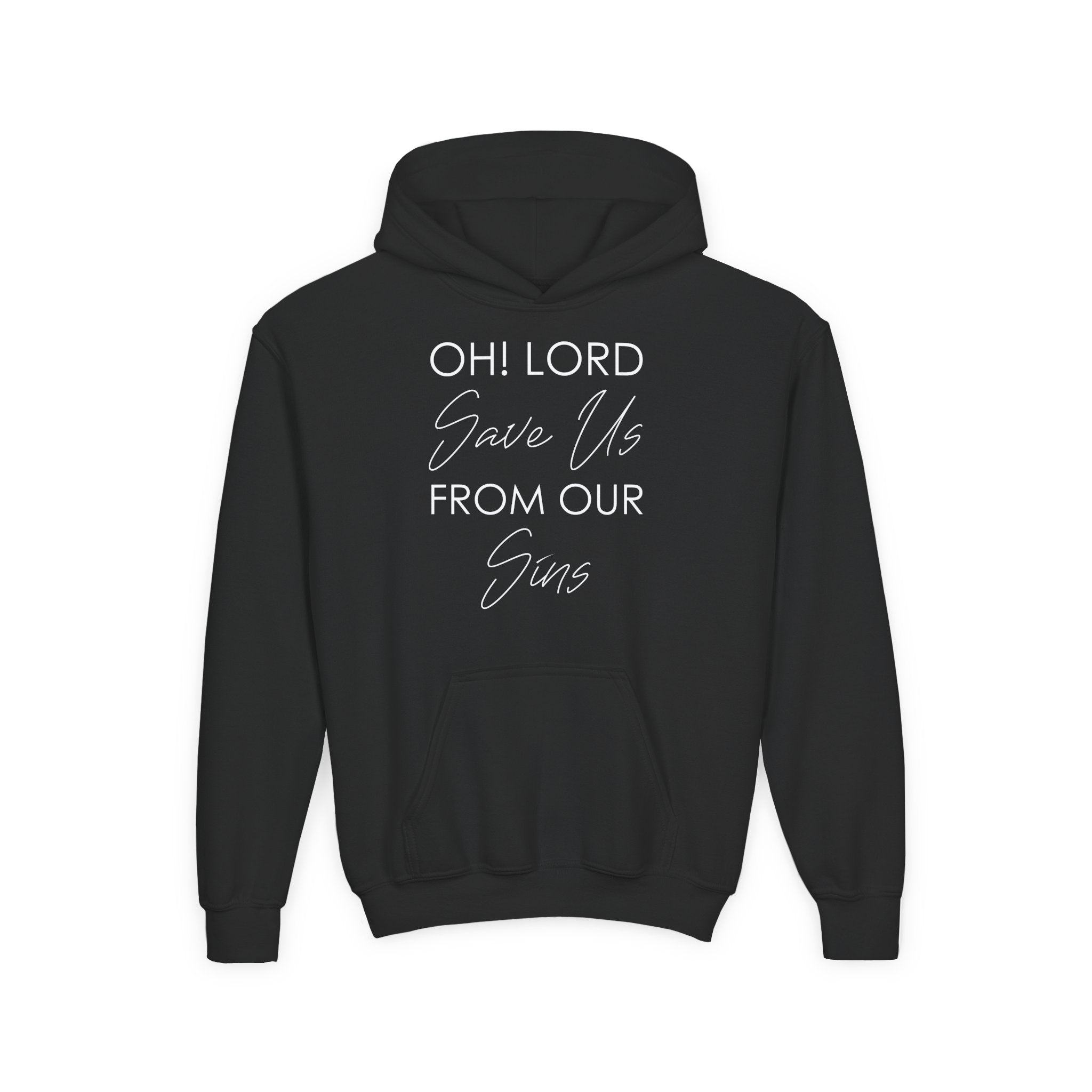 Lord Save Us Youth Hoodie | Christian Kids Sweatshirt | ST. VON'S FLAIR