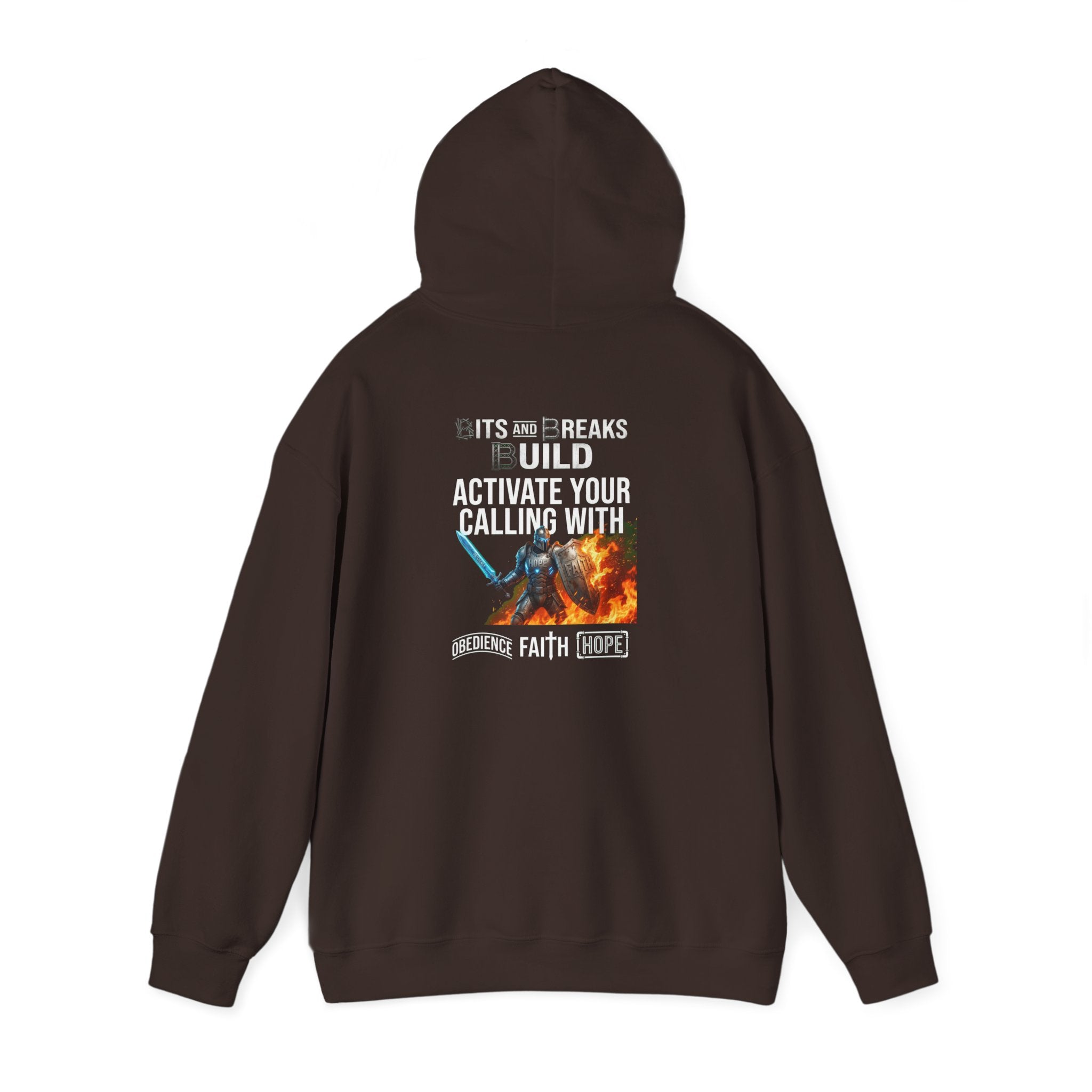 Faith & Hope Hoodie | Obedience, Faith, Hope Christian Pullover | ST. VON'S FLAIR